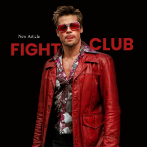 Tyler Durden’s Red Leather Jacket from Fight Club